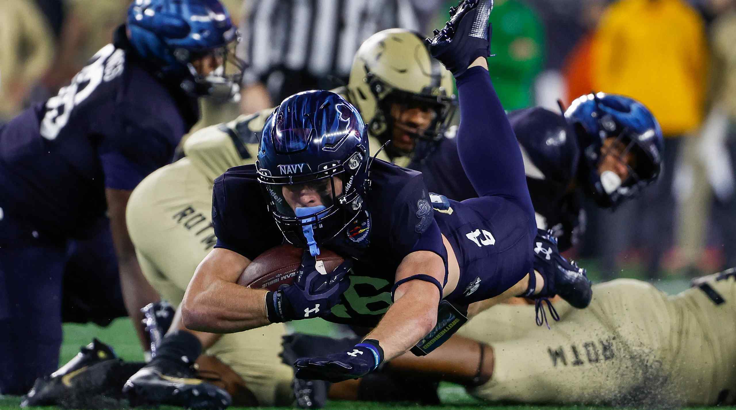 Navy vs. Army football match.